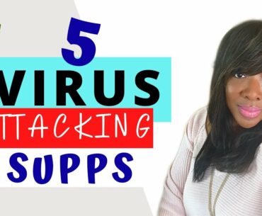 5 Virus Attacking Supplements to KICKSTART your IMMUNE system // BUILD YOUR IMMUNITY FAST!!