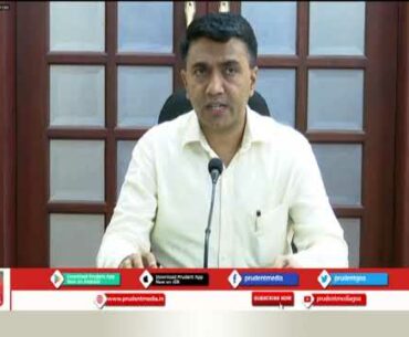 IMMUNITY OF GOANS IS STRONG TO FIGHT COVID19: CM SAWANT