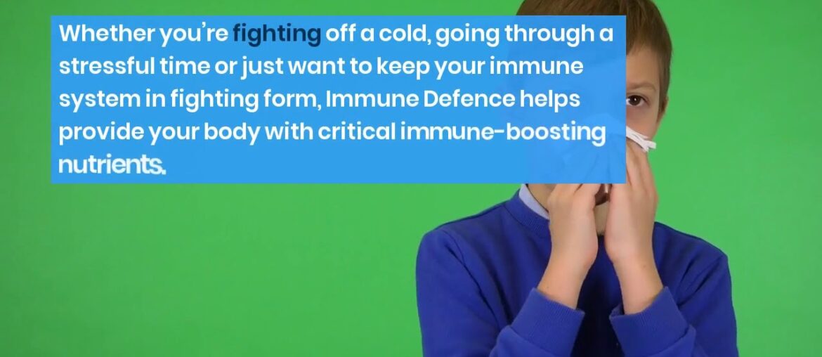 Immune Defence  - vitamins to boost immune system