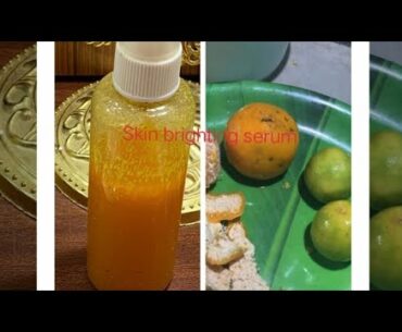 Vitamin C serum 10 days challenge for brightening skin