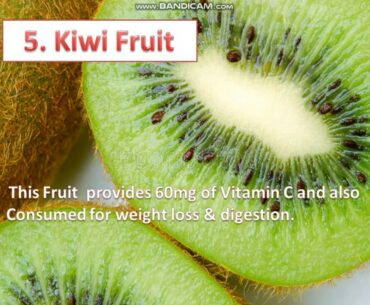 Benefits & Sources of Vitamin C/ Enhance Immunity