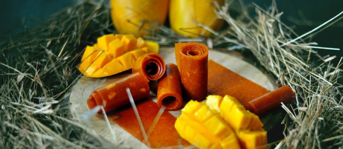 Immunity Booster Mango Roll/Digestive/1st time on You Tube.   #aampapad#aam#mango#mangocandy