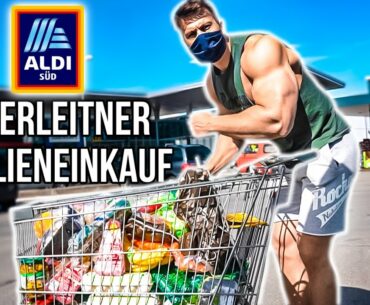Kompletter Aldi Wocheneinkauf von Familie Unterleitner
