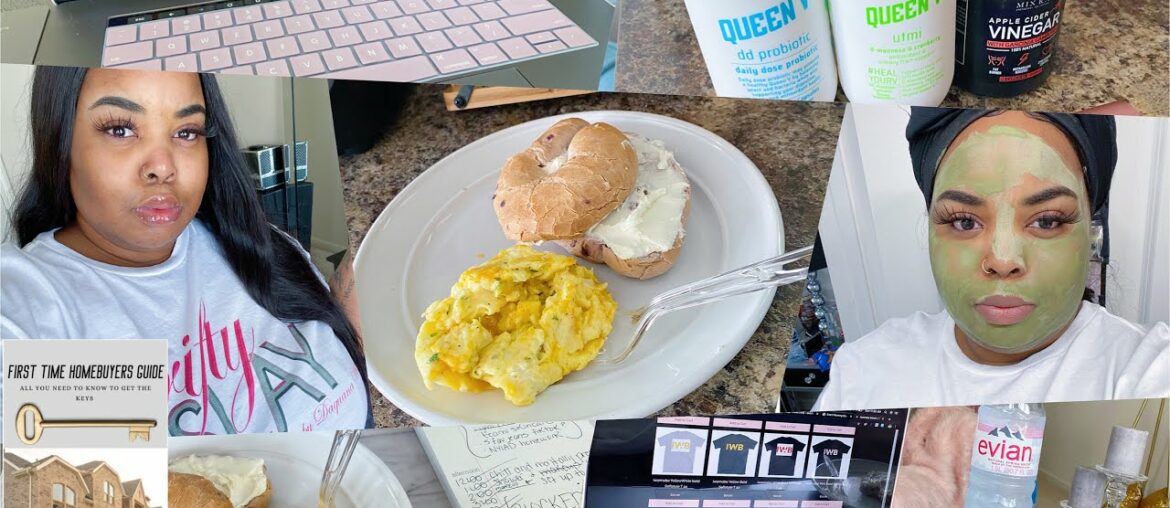 Productive Morning Routine (9am Start) | Vitamins, Breakfast, Work, Skincare etc. | ft. Teami Blends