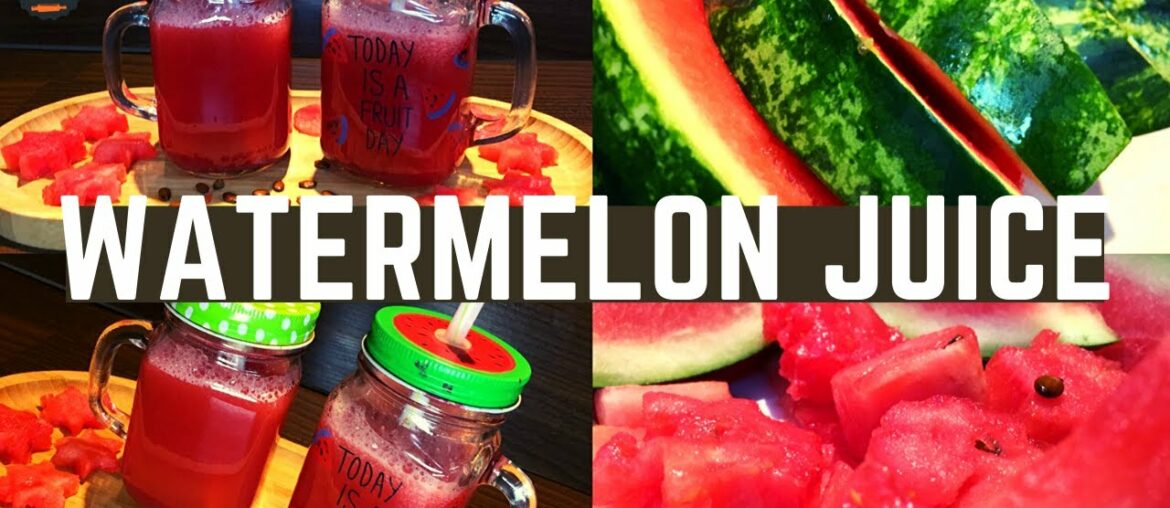 Watermelon Juice Recipe | Tarbooz ka Sharbat | Immunity Booster against COVID-19 | Noshaba’s Kitchen