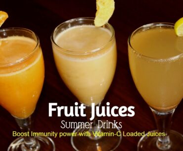 Fruit Juice | Fruit Juice recipe | Lemon juice | Boost up your immunity power
