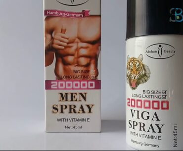 Aichun Beauty Viga 200000 Men Spray With Vitamin E Review