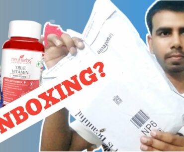 Neuherbs Omega 3 Fish Oil 2500mg Soft Gels | True Vitamin Multivitamin Supplements Unboxing ?