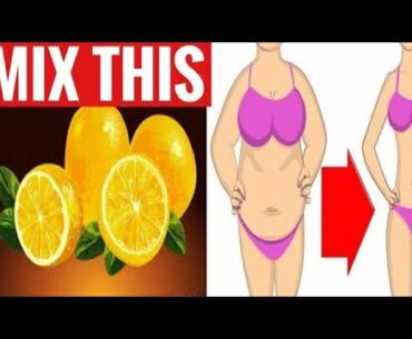 1 glass = Flat stomach in a week.