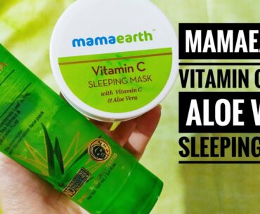 MamaEarth Or Wow Sleeping Packs | Mamaearth Vitamin C sleeping Pack Vs Wow Aloe Vera Sleeping Pack