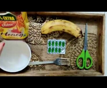 Banana Honey Face pack - Importance of Banana Peel and Vitamin E
