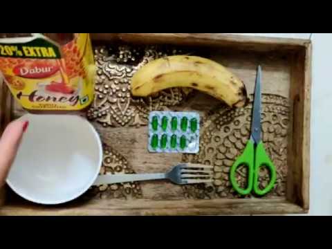 Banana Honey Face pack - Importance of Banana Peel and Vitamin E