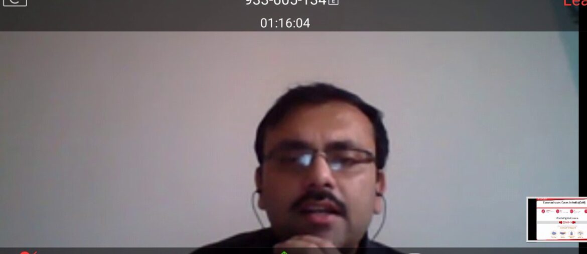 Smart value corona virus solve training on video meeting