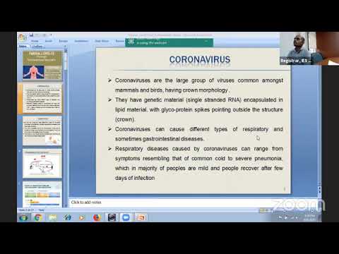 Live webinar on Fight against COVID-19 by developing immunity through Nutraceuticals.