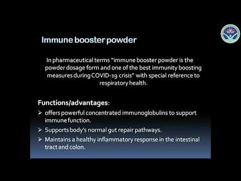 Immune booster powder tutorial