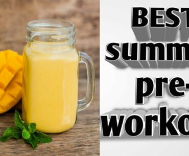 mango smoothie for weight gain // muscle building