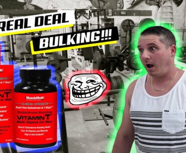 My Muscle Bulking Plan - Vitamin T - TRT Testosterone Bulking