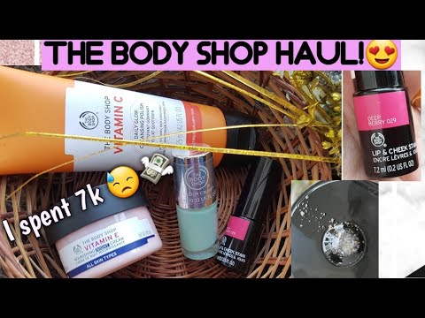 The Body Shop Products Review | Vitamin c , Vitmain E, Tint, Nail polish