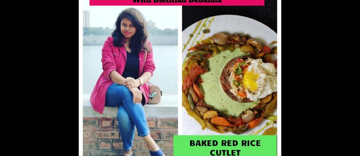 BAKED RED RICE CUTLET