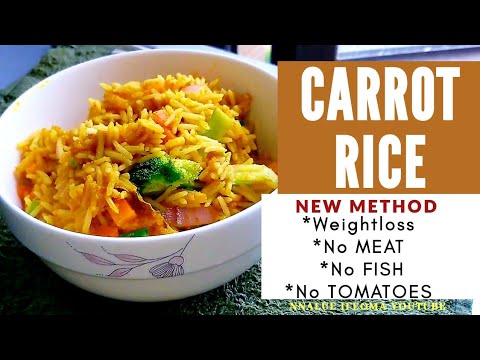 How to Make the CARROT RICE I ate during the 10days RAW VEGETABLE JUICING journey.