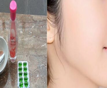 Vitamin E Oil Skin Treatment || Get Beautiful ,Spotless, glowing Skin || Telugu