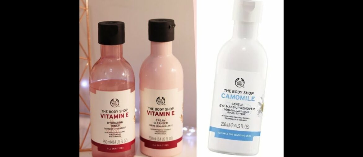 The Body Shop - Makeup remover Camomile and Vitamin E