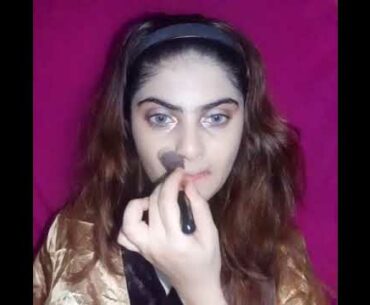 Victoria secret Angel's Inspired recreate makeup  & hair  look