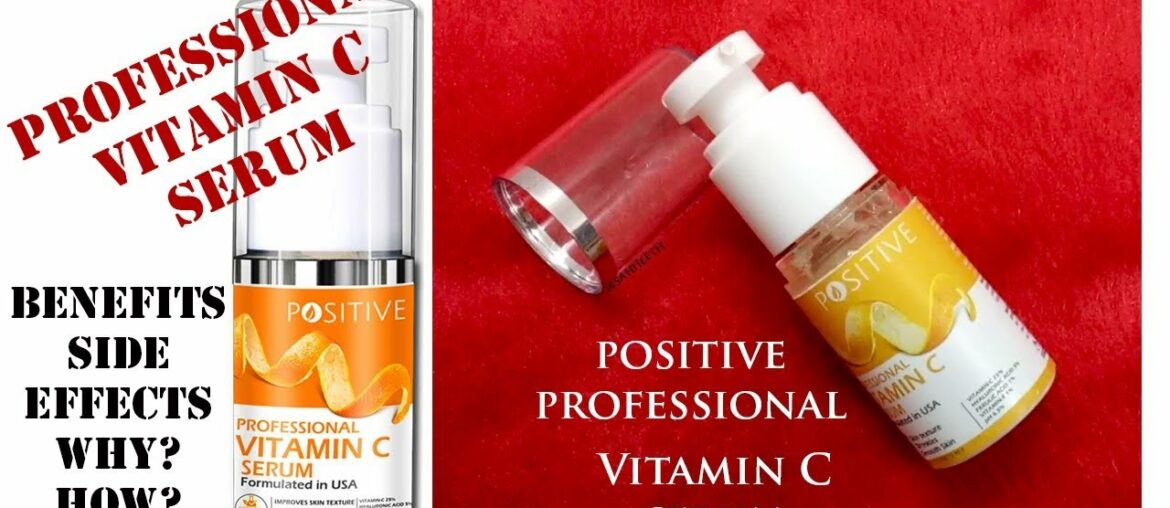 Positive Professional Vitamin C Serum | Honest Review | SahiJeeth