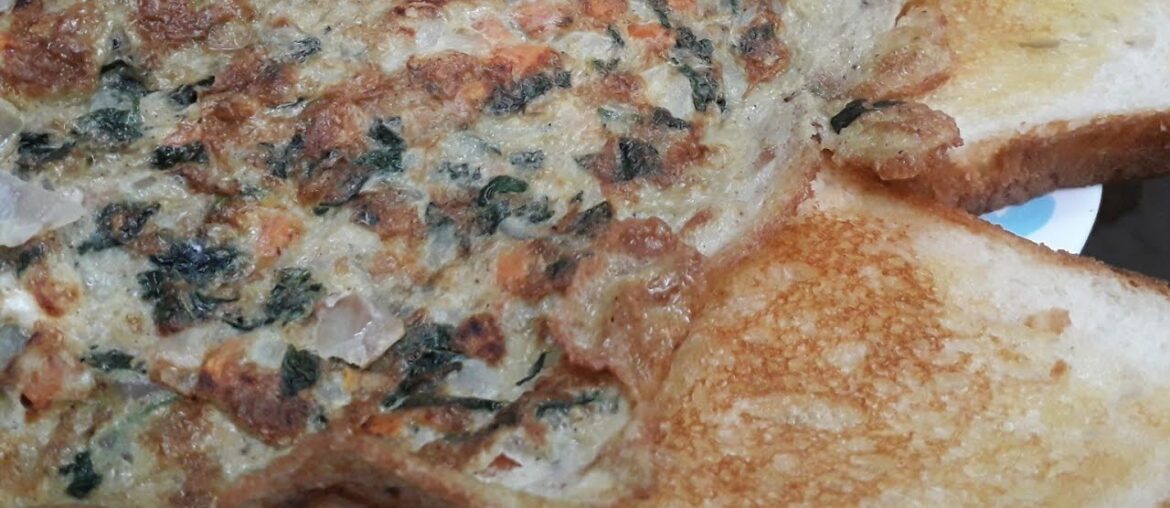 VEGETABLE OMELETTE#SPINACH OMELETTE RECIPE#Healthy Breakfast#Healthy food