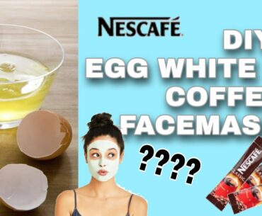 DIY COFFEE BEAUTY FACEMASK | For only 10PESOS | LOWKEY PRODUCT | Together with Den&Ced | CHINNY DS