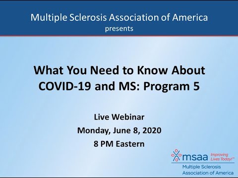What You Need to Know About COVID 19 and MS - Program 5