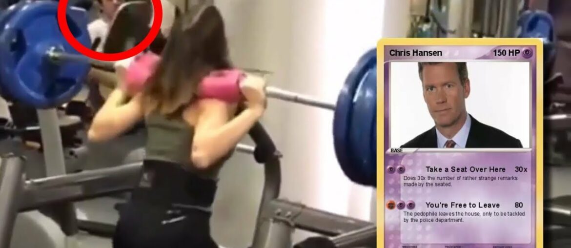 GYM IDIOTS 2020 - He Caught Her Quarter Squatting