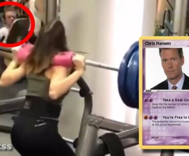 GYM IDIOTS 2020 - He Caught Her Quarter Squatting
