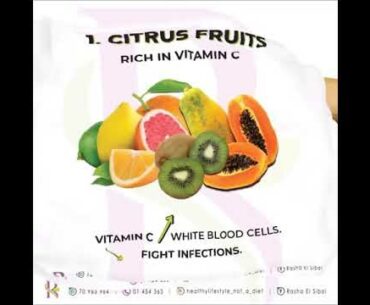 Foods that Boosts the Immune system... That helps in Fighting Covid-19