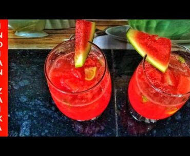 Refreshing Homemade | Fresh Watermelon Juice | Summer Drink Recipe | Indian Zaika with Seema