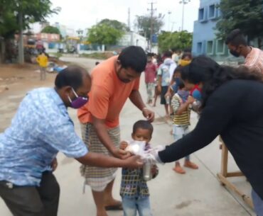 #MAHARISHIKALPA_CHARITABLE_TRUST  Nutritional Food Supplement Drive to the Slum Children on10/6/2020