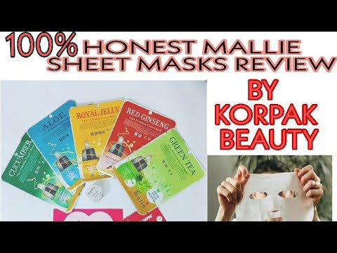 KORPAK BEAUTY SHEET MASKS  & WHITENING CREAM REVIEW