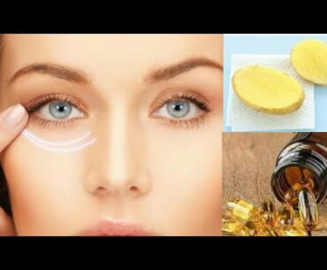 Homemade Vitamin E-C cream for Dark eyes circle - Remove dark circle in 7 days #MahaVakar