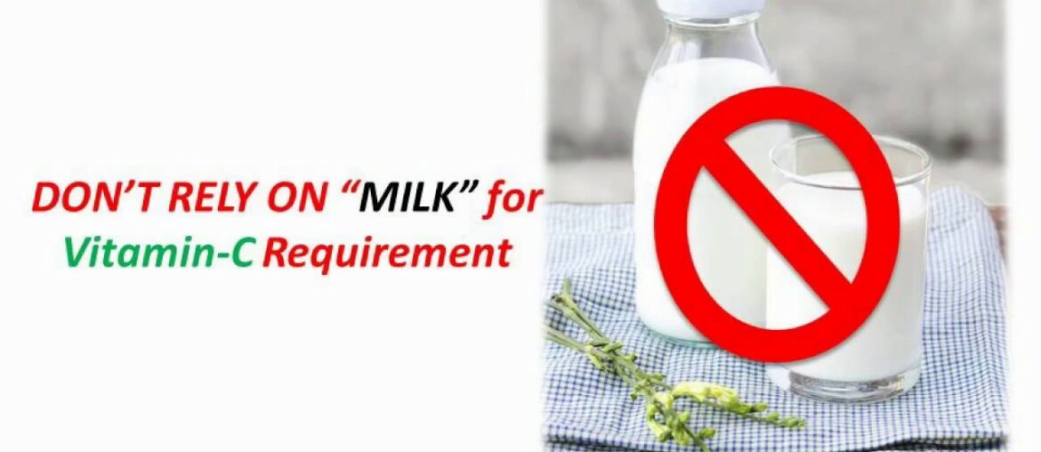 Don't Use Milk only for Vitamin-C Daily Dose