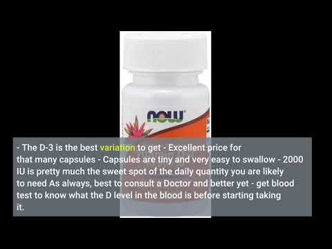 NOW Supplements, Vitamin D-3 2,000 IU, High Potency, Structural Support*, 120 Softgels