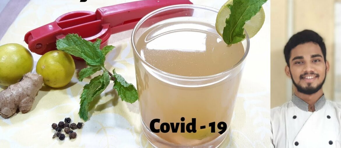 Covid- 19 Immunity boost drink, Healthy & Energetic Homemade Drink. Stay home & StaySafe.