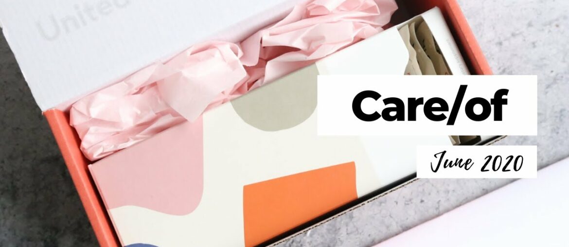 Care/of Unboxing June 2020: Vitamin Subscription Box