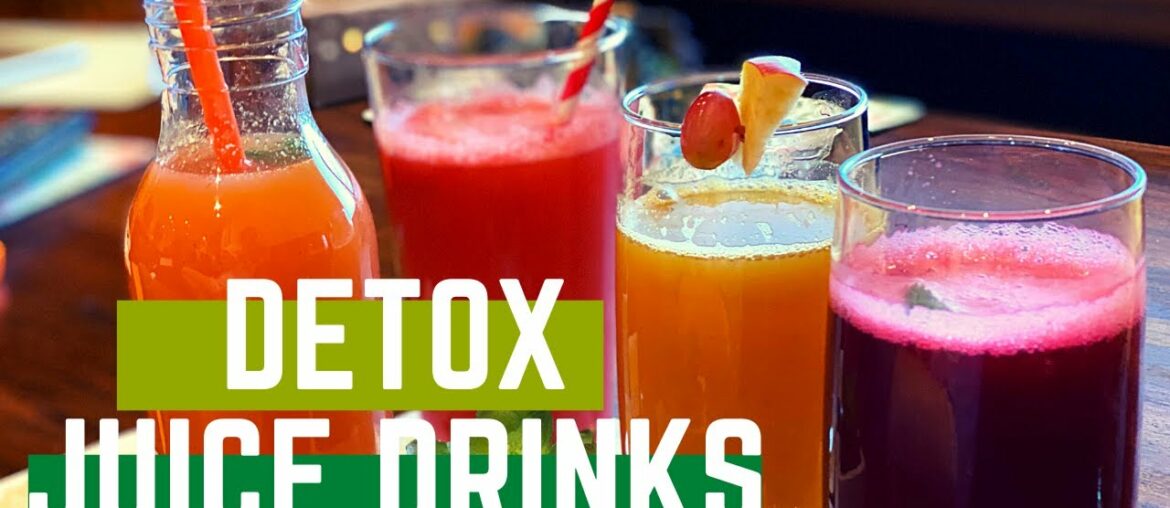 4 Juices for Energy, Immunity, Detox & Weight Loss | Vitamin C rich Fruit & Vegetable Juice