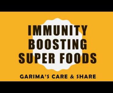 BOOST YOUR IMMUNITY WITH THESE AMAZING HEALTHY FOODS/TOP 10 IMMUNITY BOOSTER FOODS (ENGLISH&HINDI )