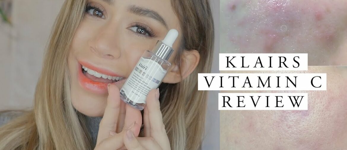 KLAIRS FRESHLY JUICED VITAMIN DROP REVIEW | Korean Vitamin C Serum