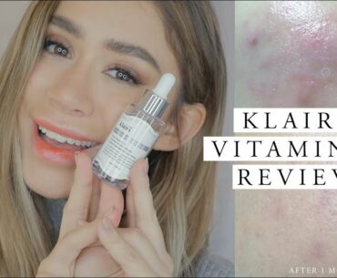 KLAIRS FRESHLY JUICED VITAMIN DROP REVIEW | Korean Vitamin C Serum