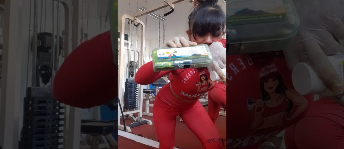 Latihan Bokong diTempat Gym dan diTambahkan Vitamin Suplement NUTRILITE