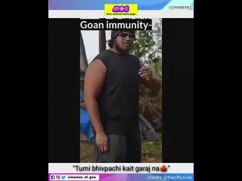 Goan Immunity vs Covid-19 ft Xavier || Funny konkani Goan meme video || Goa