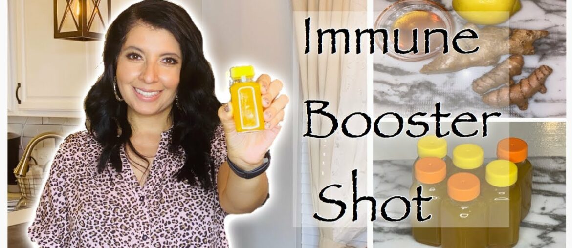 DIY GINGER TURMERIC SHOTS | BOOST YOUR IMMUNE SYSTEM | CORONAVIRUS