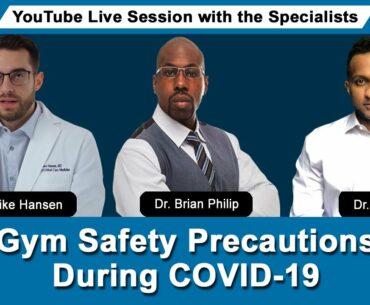 Gym and Coronavirus - Round-Table Discussion | Dr. Brian Philip | Dr. Mike Hansen | Dr. Yo